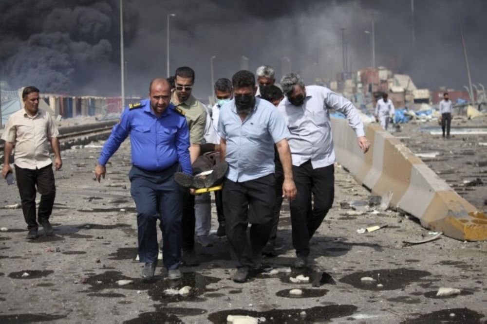 ارتفاع عدد ضحايا انفجار ميناء بندر عباس الإيراني إلى 40