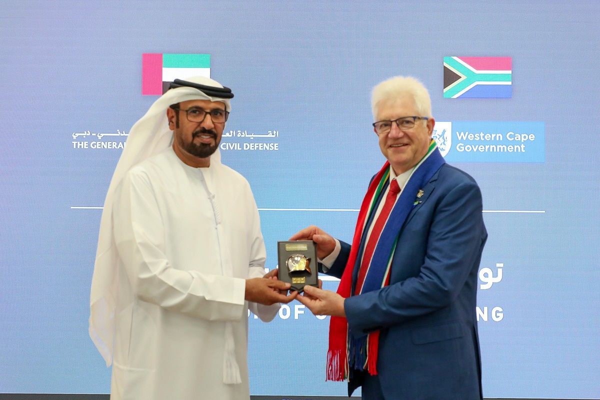 الامارات | "دفاع مدني دبي" يستقبل وفدا من حكومة اقليم كيب الغربي بجنوب إفريقيا