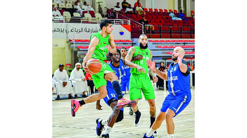الامارات | شباب الأهلي يقسو على النصر في دوري السلة