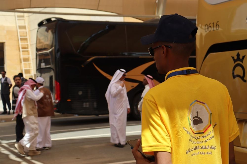 استعدادًا لموسم الحج.. تنفيذ فرضية لاستقبال حافلات الحجاج في النوارية