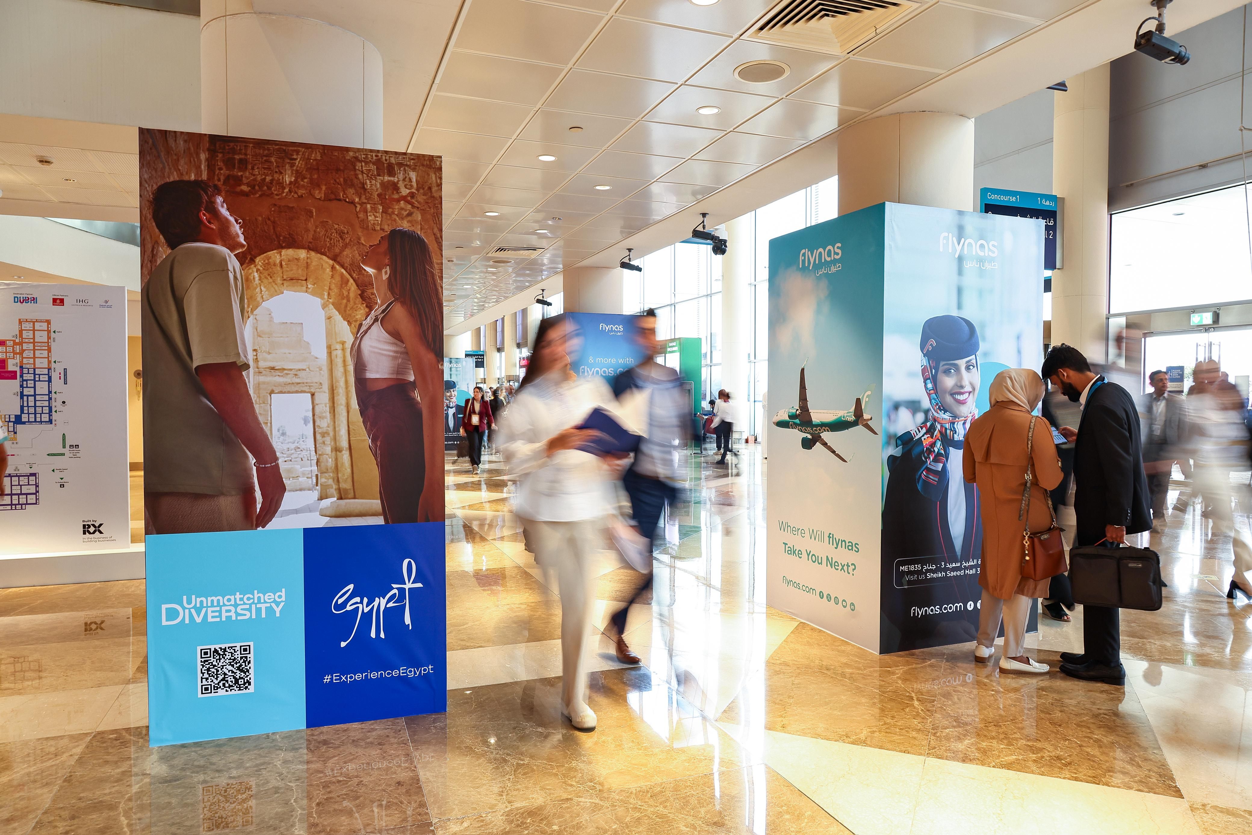 حملة ترويجية للمقصد السياحي المصري في معرض سوق السفر العربي