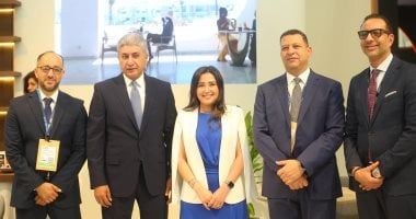 وزير السياحة يفتتح الجناح المصرى في معرض سوق السفر العربي (2025 ATM) بدبي