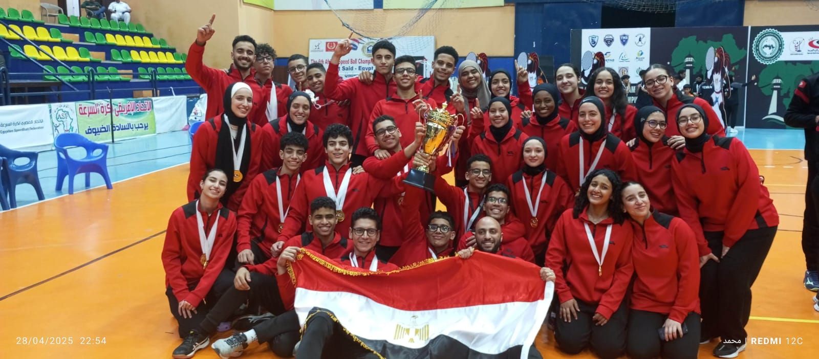 مصر تتوج بالبطولتين العربية والأفريقية للكبار والناشئين لكرة السرعة