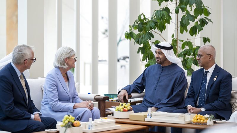 الامارات | رئيس الدولة: العلاقات الإماراتية - الأسترالية ثرية وحريصون على دفعها إلى الأمام