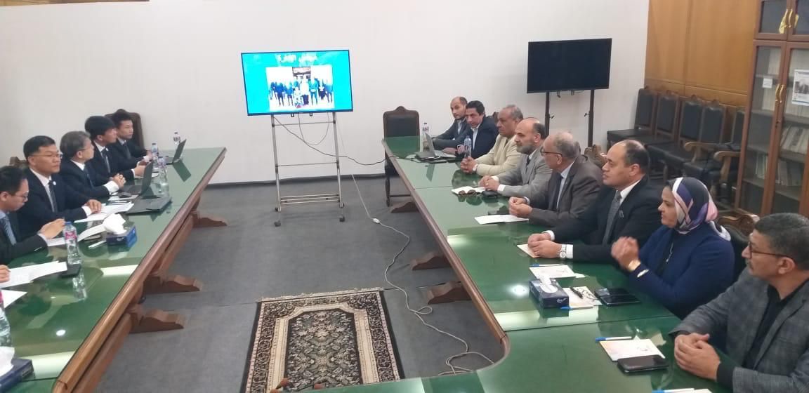 الاتحاد الرياضى للجامعات يستقبل وفداً صينياً رفيع المستوى