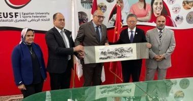 الاتحاد الرياضى للجامعات يستقبل وفداً صينياً رفيع المستوى