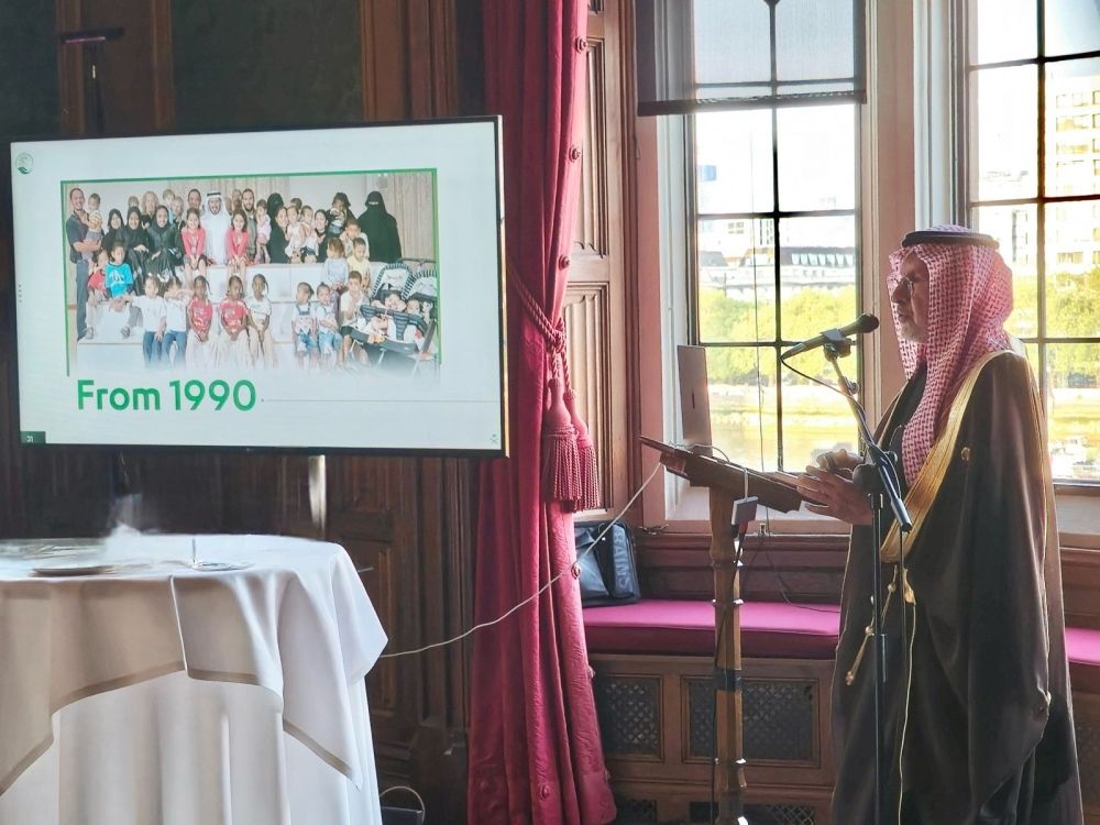 الربيعة لمجلس اللوردات البريطاني: مساعدات المملكة تخطت 134 مليار دولار لـ 172 دولة حول العالم