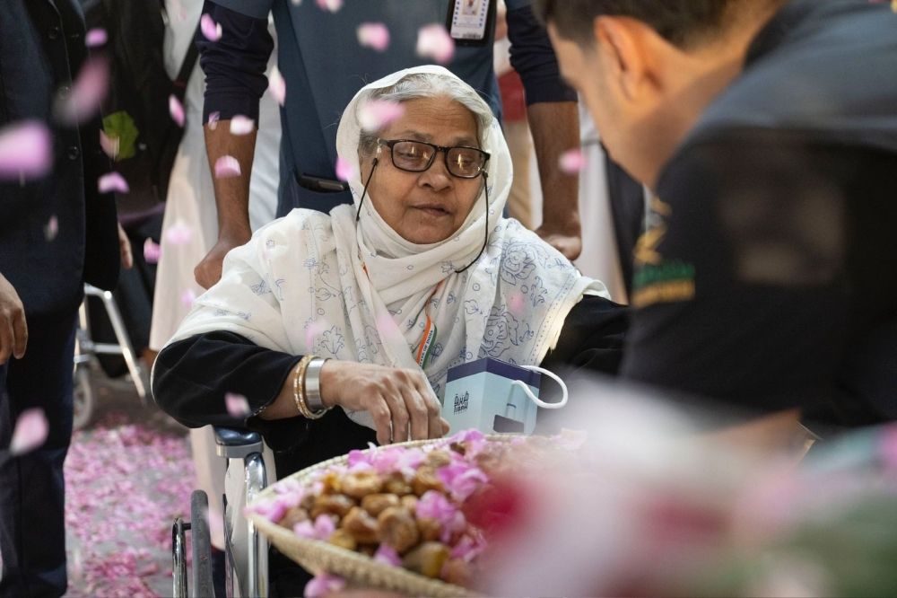 المدينة المنورة تستقبل أولى رحلات الحج من الهند وسط أجواء ترحيبية