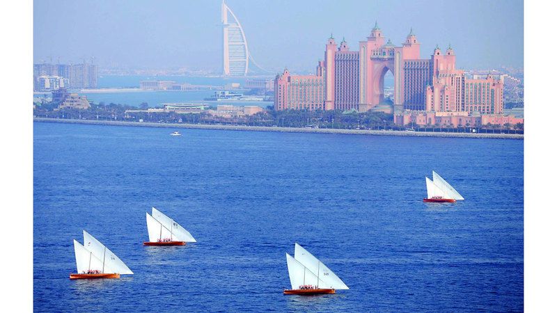 الامارات | قافلة «دبي البحري»  تغادر إلى صير بونعير  استعداداً لـ «القفال»