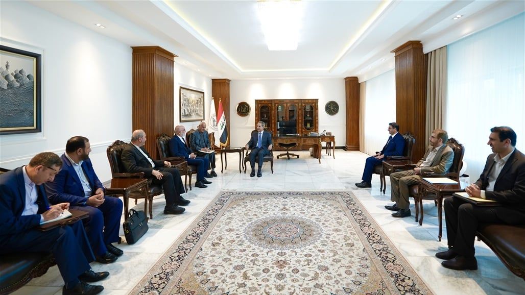 رئيس مجلس القضاء الاعلى يلتقي الوفد القضائي الإيراني