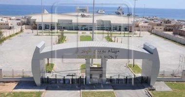 إغلاق ميناء نويبع البحرى بسبب العاصفة الترابية
