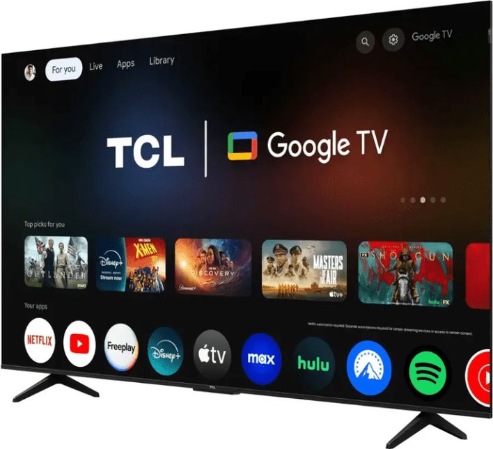 تكنولوجيا: TCL تطلق تلفاز 85″ Q5K QLED بنظام Google TV سعر اقتصادي