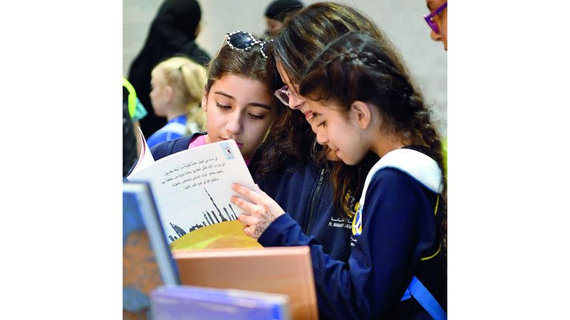 الامارات | قرّاء الغد.. فاكهة «أبوظبي للكتاب» ومصدر بهجته