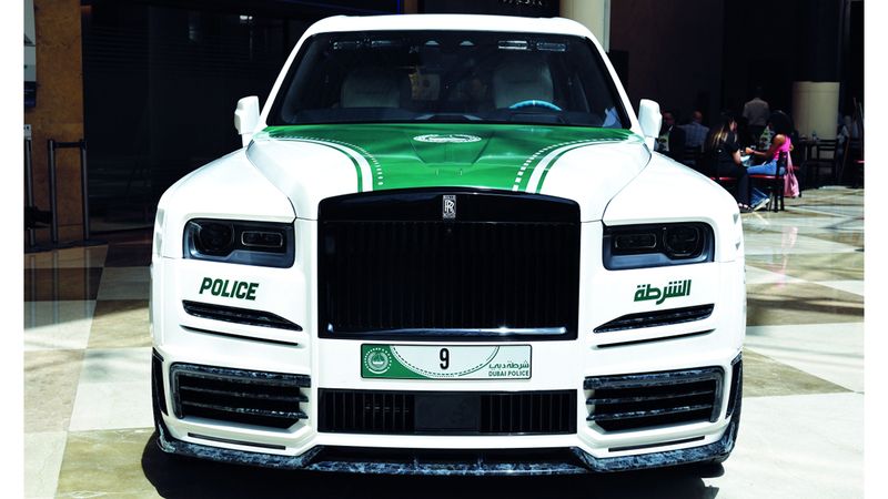 الامارات | «رولز رويس كولينان» أحدث دورية فارهة بشرطة دبي