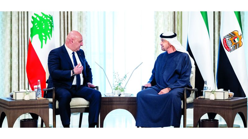 الامارات | رئيس الدولة: ندعم كل ما يحقق الاستقرار والتنمية والازدهار لشعب لبنان الشقيق