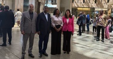 رئيس أنجولار يزور المتحف المصرى الكبير