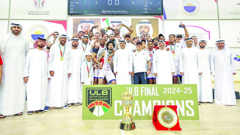 الامارات | عبدالحميد: 3 دقائق تركيز ذهني تَوّجت الشارقة بطلاً لدوري السلة