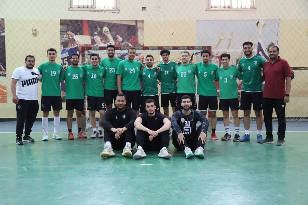 جامعة القاهرة تحصد المركز الأول فى نهائيات بطولة كرة اليد للجامعات والمعاهد العليا