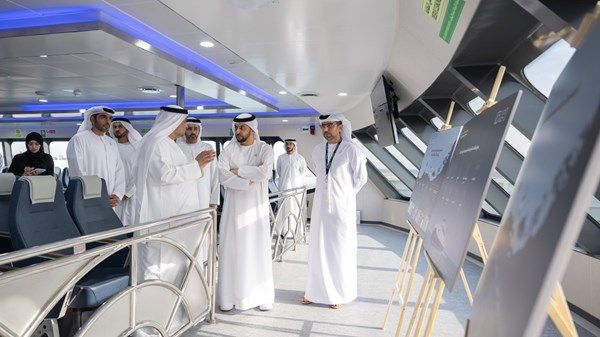 حمدان بن زايد يدشن عبّارتين جديدتين في جزيرة دلما