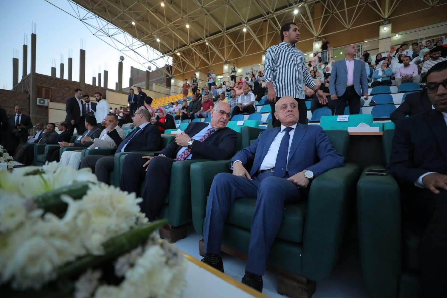 افتتاح حمام السباحة الأولمبي بسيتي كلوب الأقصر بحضور المحافظ وقيادات الرياضة