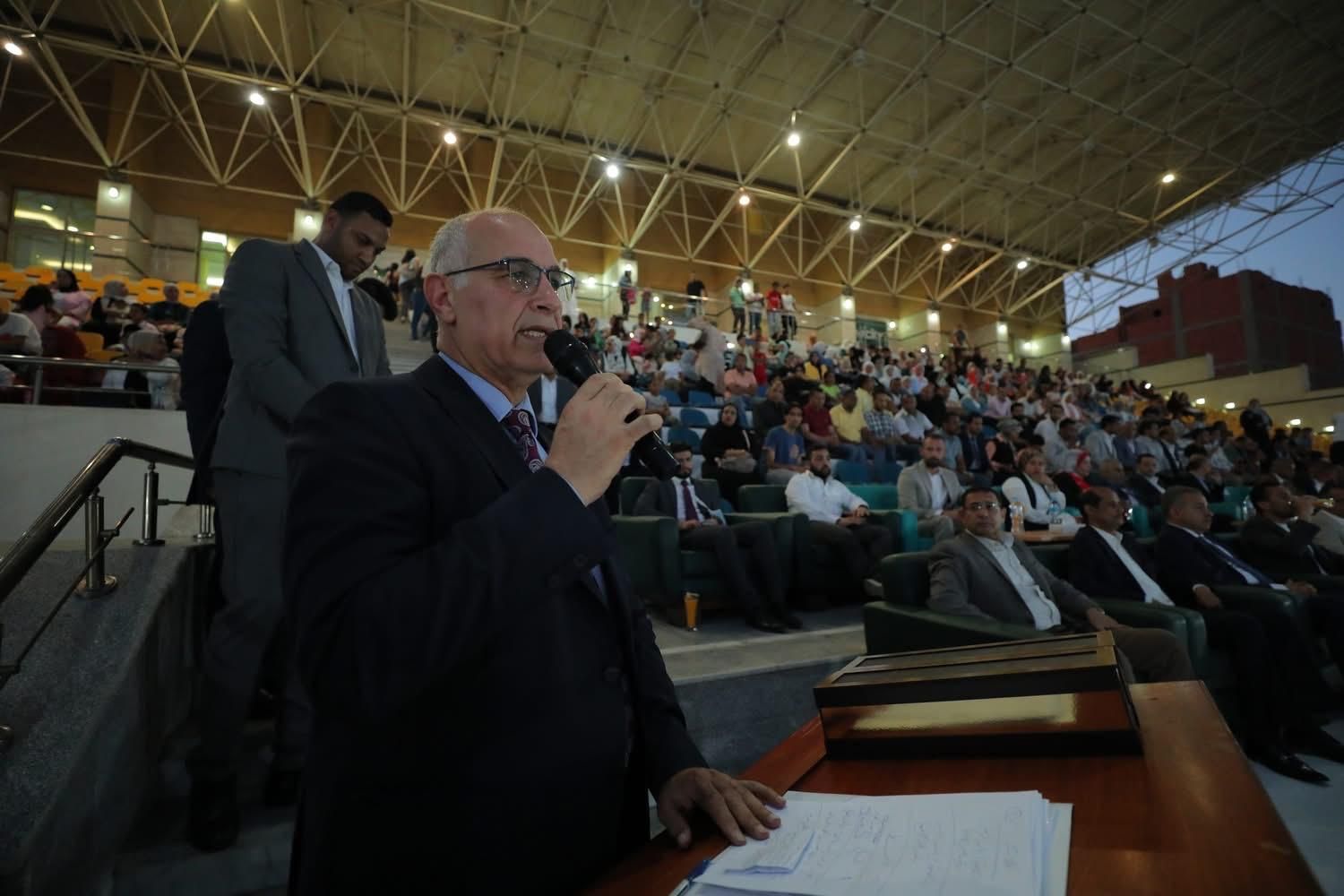 افتتاح حمام السباحة الأولمبي بسيتي كلوب الأقصر بحضور المحافظ وقيادات الرياضة