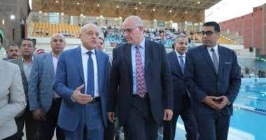 افتتاح حمام السباحة الأولمبي بسيتي كلوب الأقصر بحضور المحافظ وقيادات الرياضة