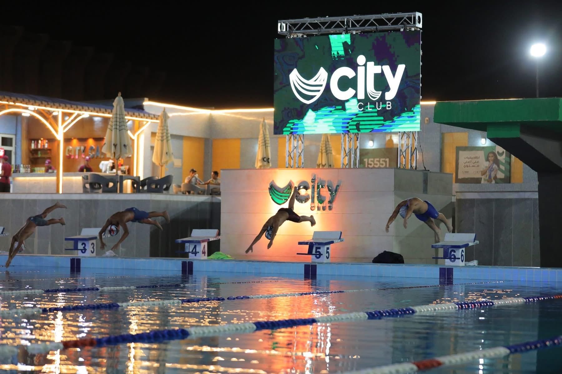 افتتاح حمام السباحة الأولمبي بسيتي كلوب الأقصر بحضور المحافظ وقيادات الرياضة