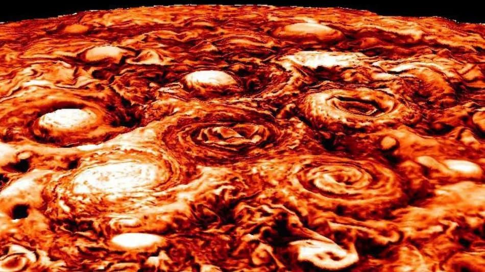 تكنولوجيا: مهمة جونو ترصد عواصف المشترى ونشاطه البركانى على قمر آيو