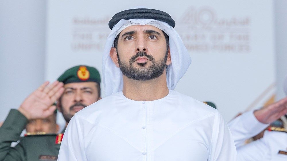 حمدان بن محمد يحضر حفل الذكرى الـ49 لتوحيد القوات المسلحة الإماراتية