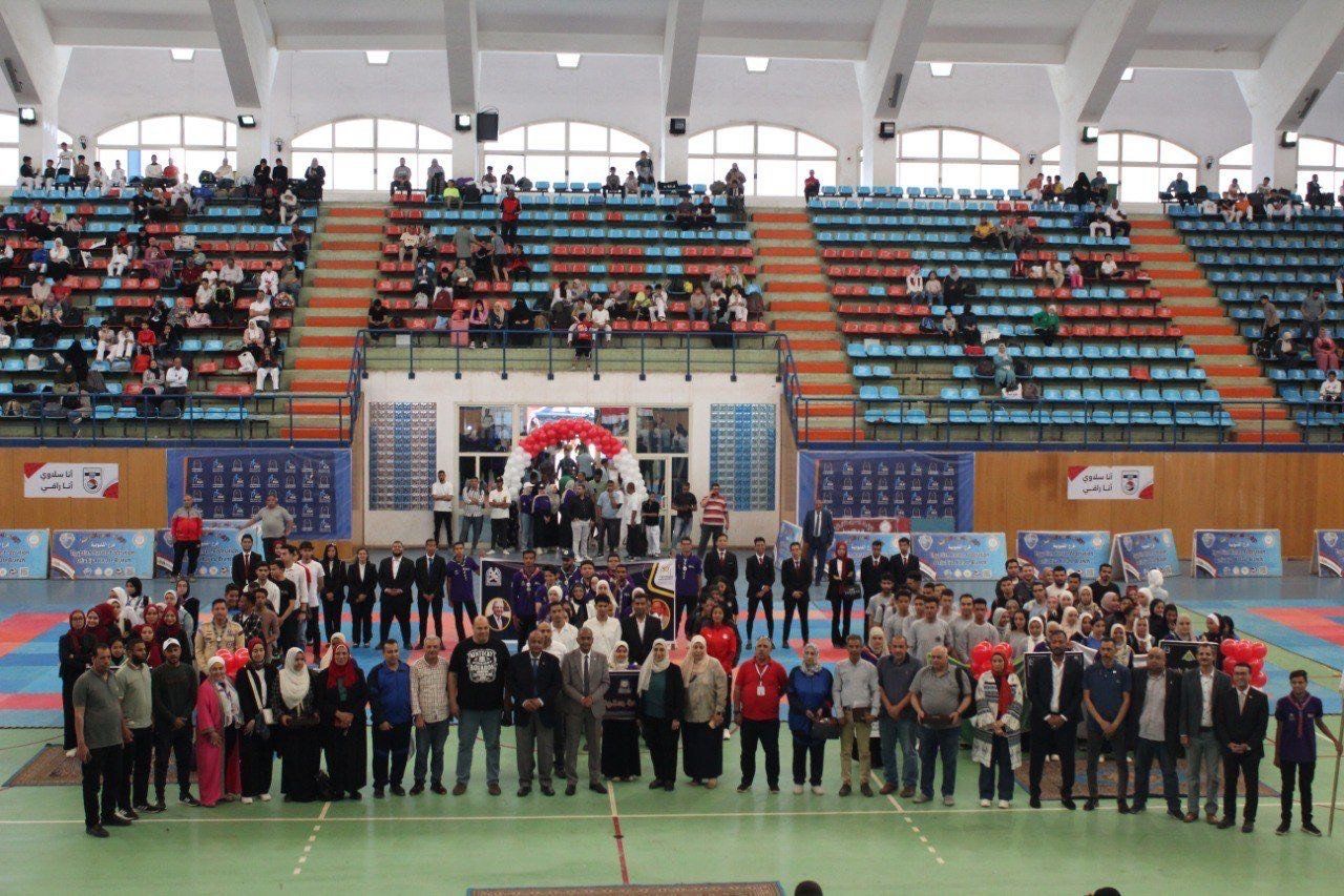 فعاليات الملتقى الأول للأنشطة الطلابية لجامعات إقليم القاهرة الكبرى بجامعة حلوان