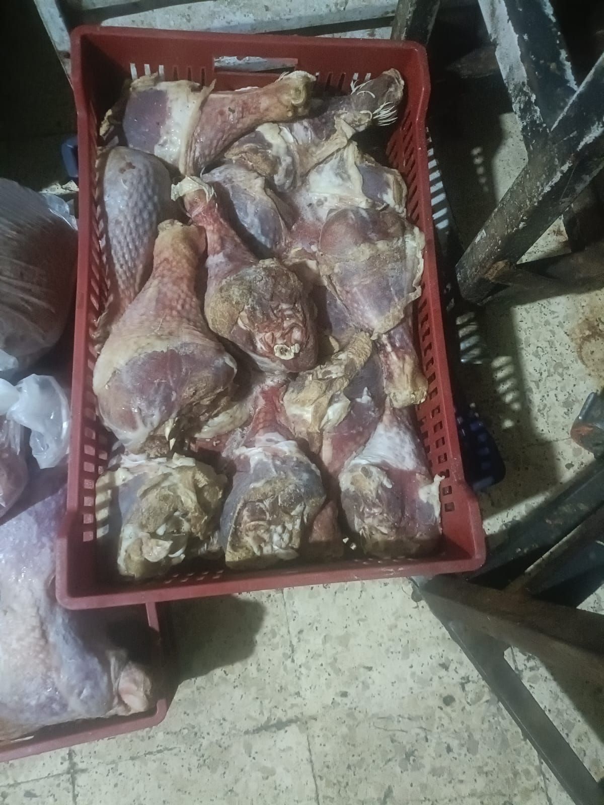 محافظة الجيزة تضبط 18.5 طن لحوم وأسماك مملحة فاسدة فى الجيزة