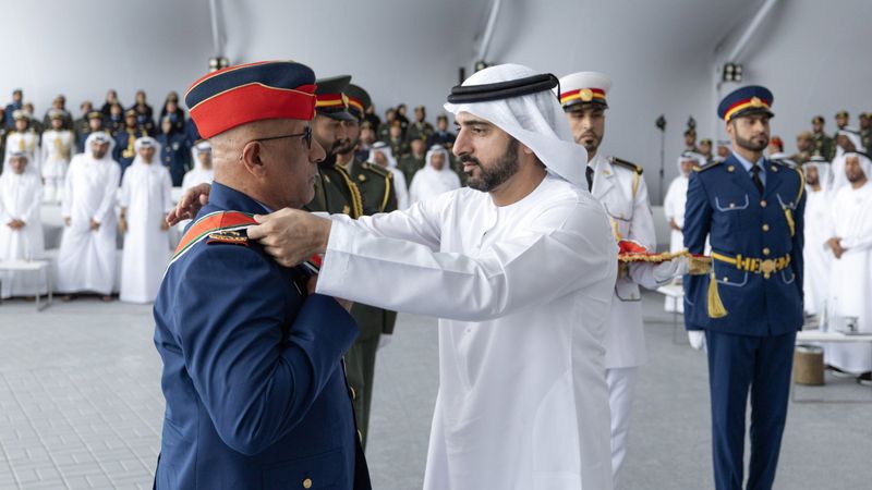الامارات | حمدان بن محمد: قواتنا المسلحة نبض عزة الوطن ودرعه الحصين