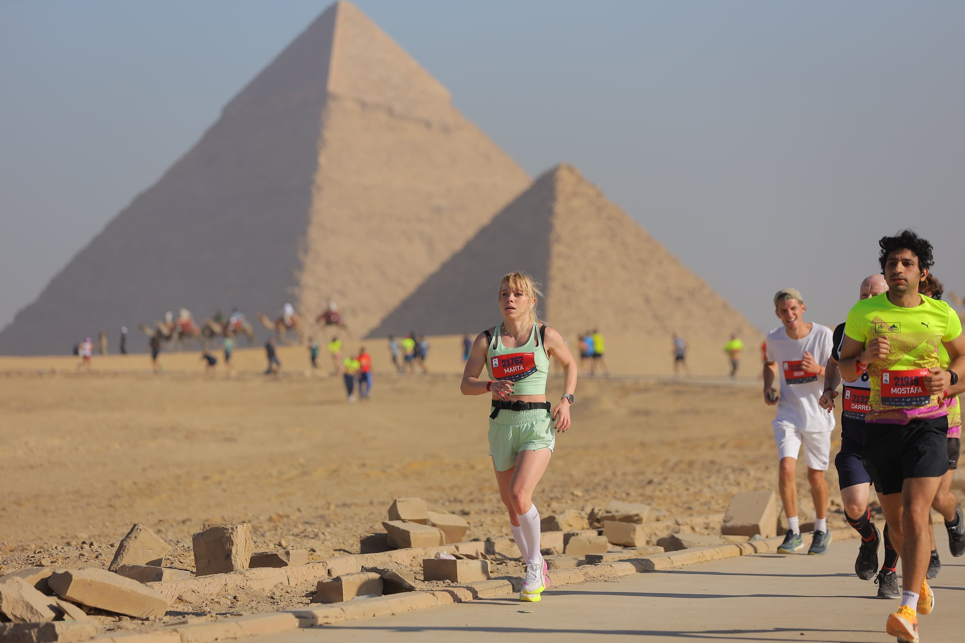 وزارة الشباب والرياضة: نصف ماراثون الأهرامات يتصدر قائمة ناشيونال جيوجرافيك لأروع مسارات الجري في العالم