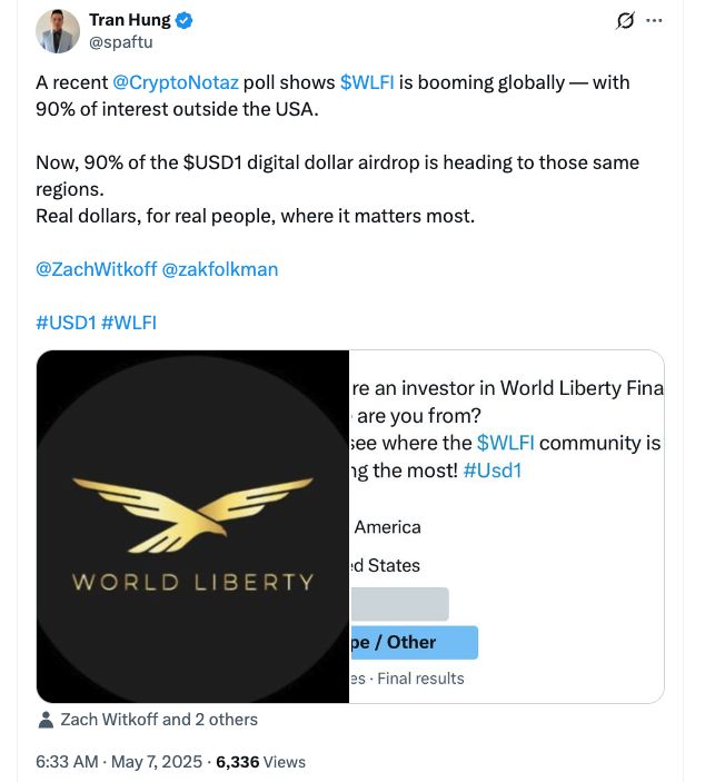 عملة USD1 المدعومة من ترامب تُحقق قفزة وتدخل قائمة أكبر 10 عملات مستقرة عالميًا