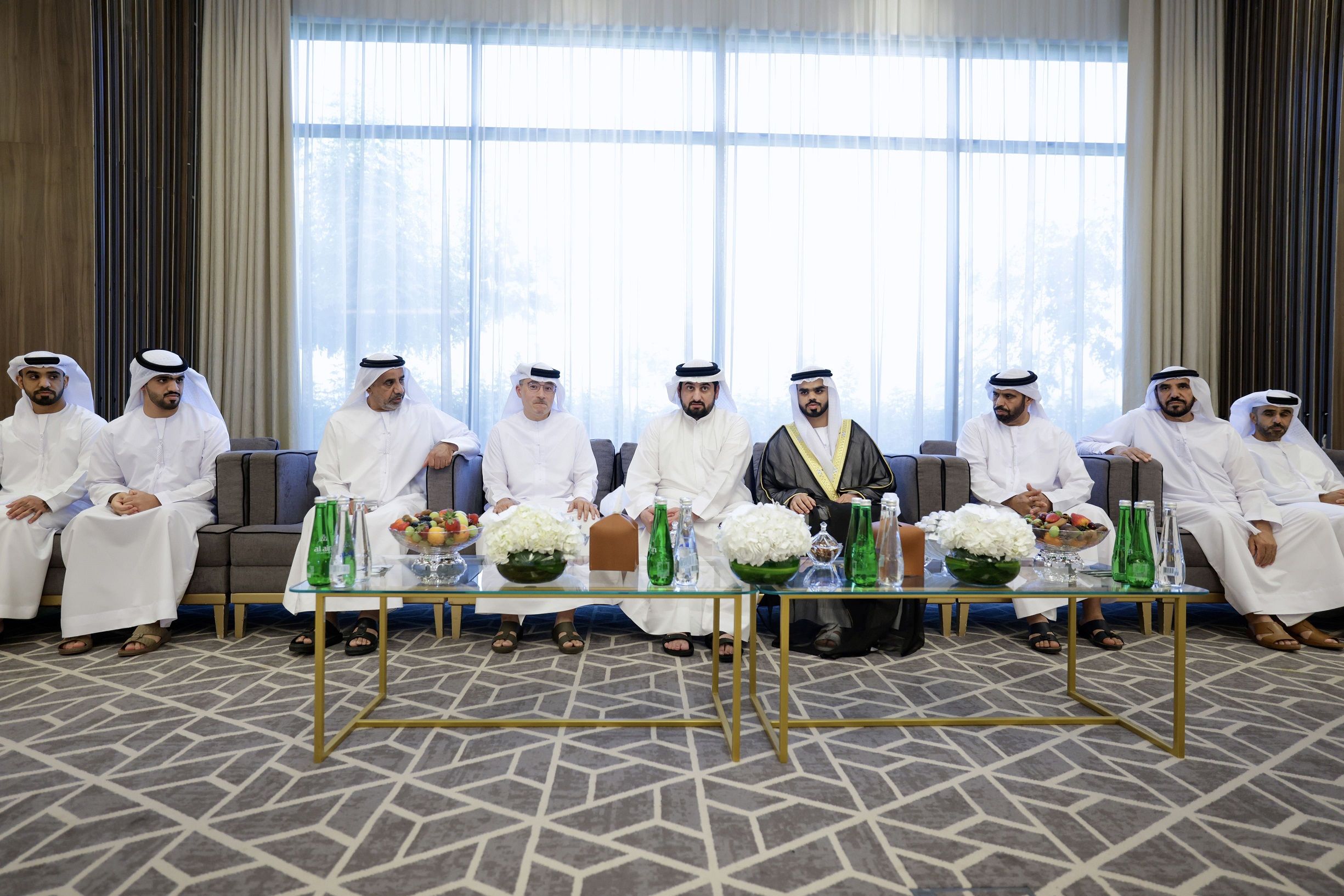 الامارات | أحمد بن محمد يحضر أفراح الهاجري والريّس