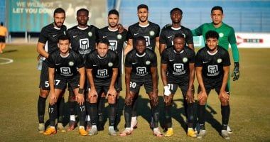 محمد إبراهيم يسجل الهدف الأول للبنك الأهلى في شباك بيراميدز بالدقيقة 4