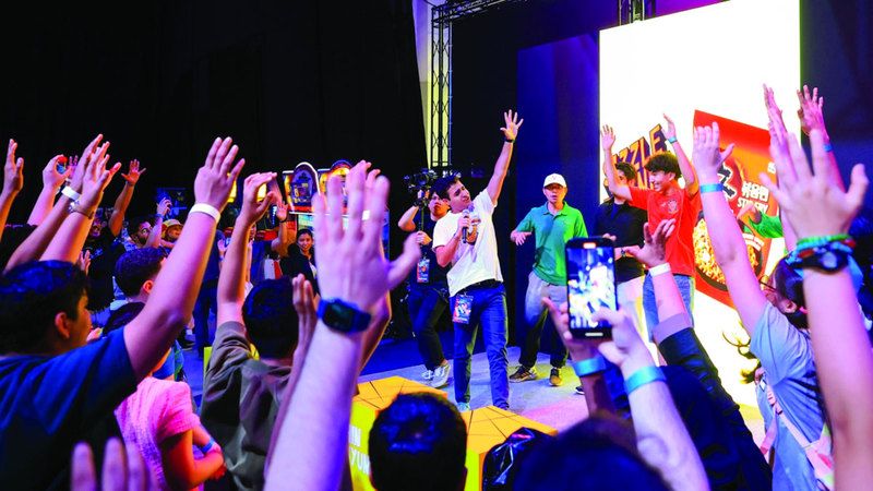 الامارات | نجوم وجمهور يتشاركون حماس «دبي للألعاب والرياضات الرقمية»