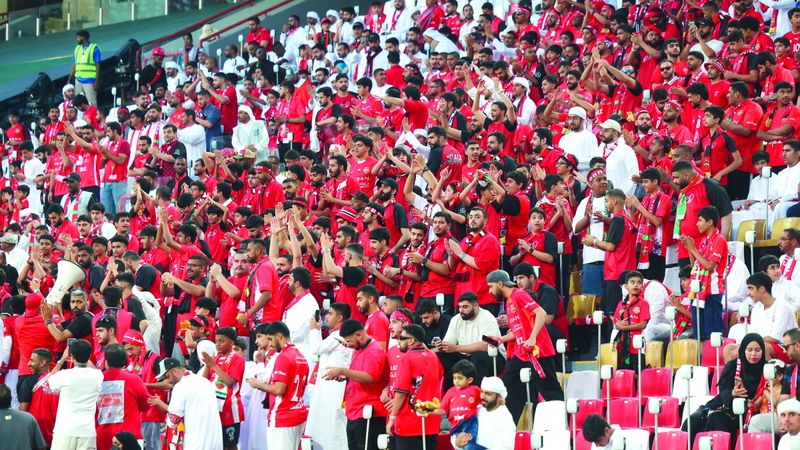 الامارات | في ليلة «الكأس».. حب الإمارات يُوحّد المدرجات