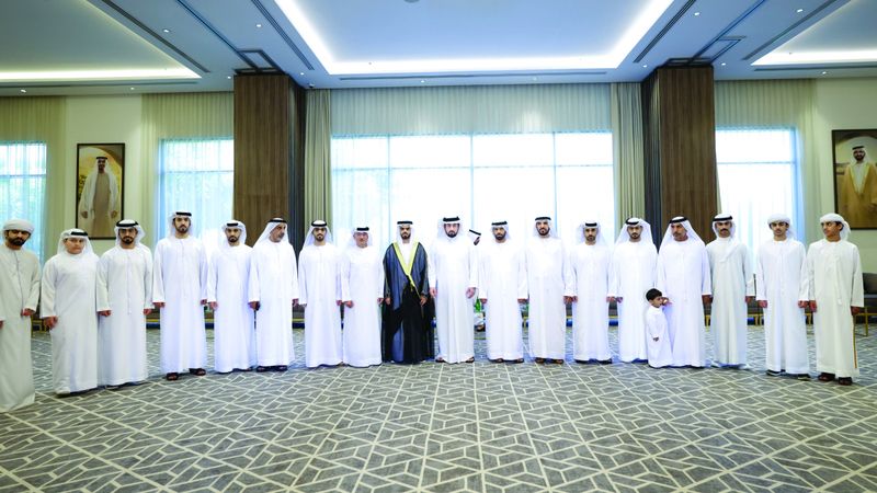الامارات | أحمد بن محمد يحضر أفراح الهاجري والريّس