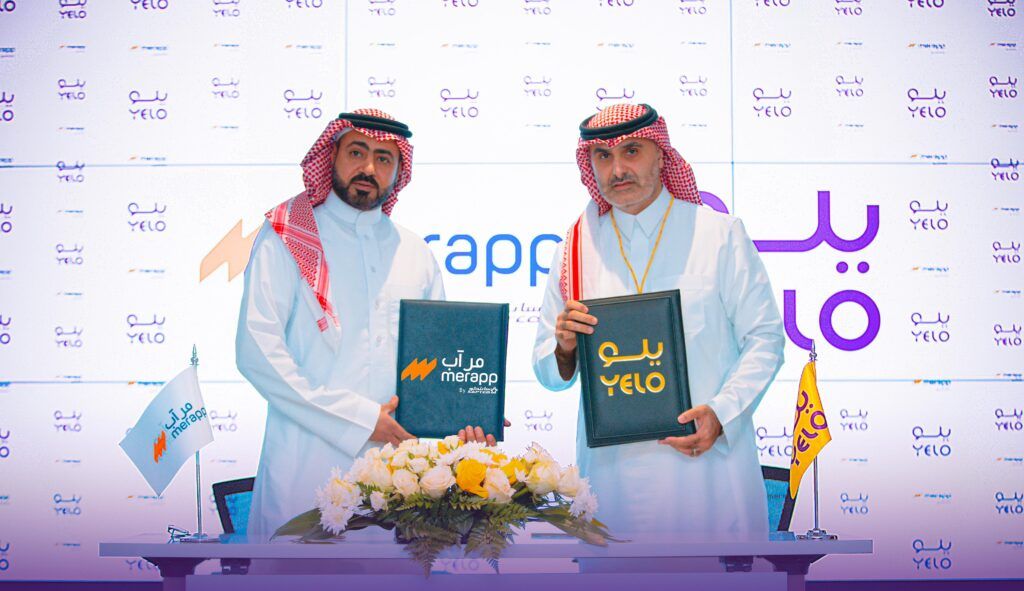 لتقديم خدمات الصيانة لمركباتها بمراكز مرآب في أنحاء المملكة.. ” يلو” توقّع اتفاقية تعاون استراتيجي مع “مرآب”