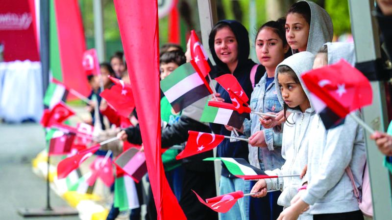 الامارات | الشيخة فاطمة بنت مبارك تزور مجمع الشيخ زايد لرعاية الأطفال في إسطنبول