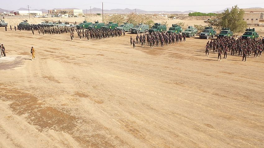 مأرب.. قوات الأمن الخاصة تحتفي بتخرج دفعتين وتستعرض جهوزيتها العالية 