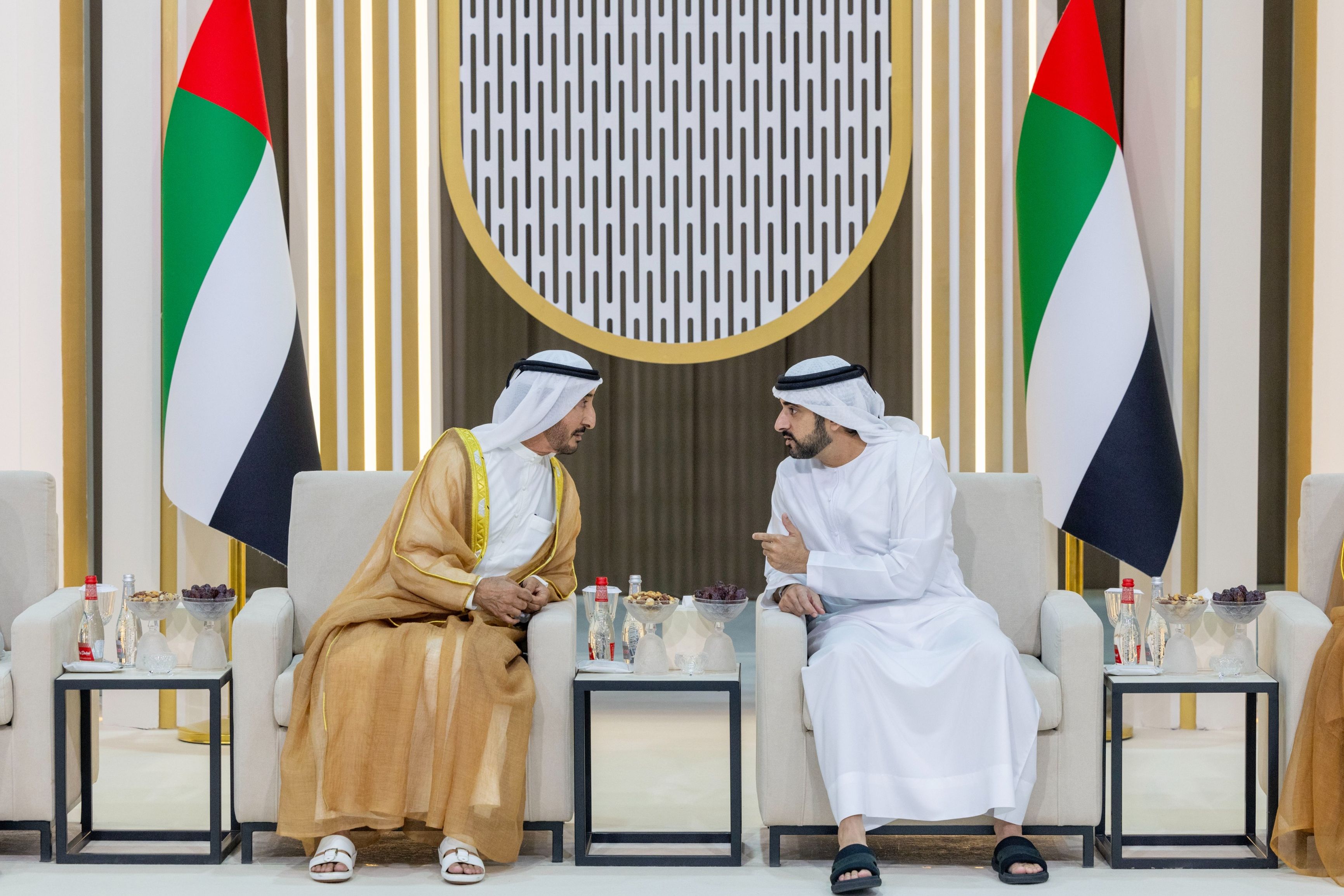 الامارات | حمدان ومكتوم بن محمد يحضران أفراح آل مكتوم