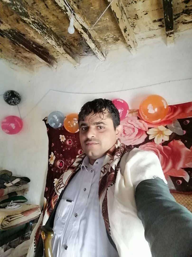 شاهد اول صورة للشاب العريس الذي تبرأت منه قبيلته بسبب زواجه من ابنة مزين