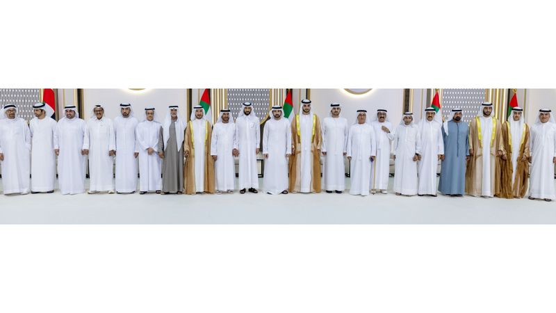 الامارات | حمدان ومكتوم بن محمد يحضران أفراح آل مكتوم