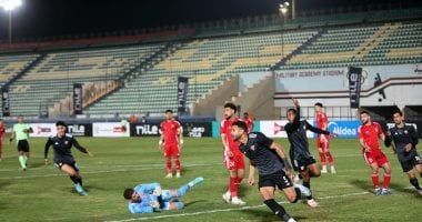 حرس الحدود يتعادل مع البنك الأهلى 1 - 1 فى الشوط الأول