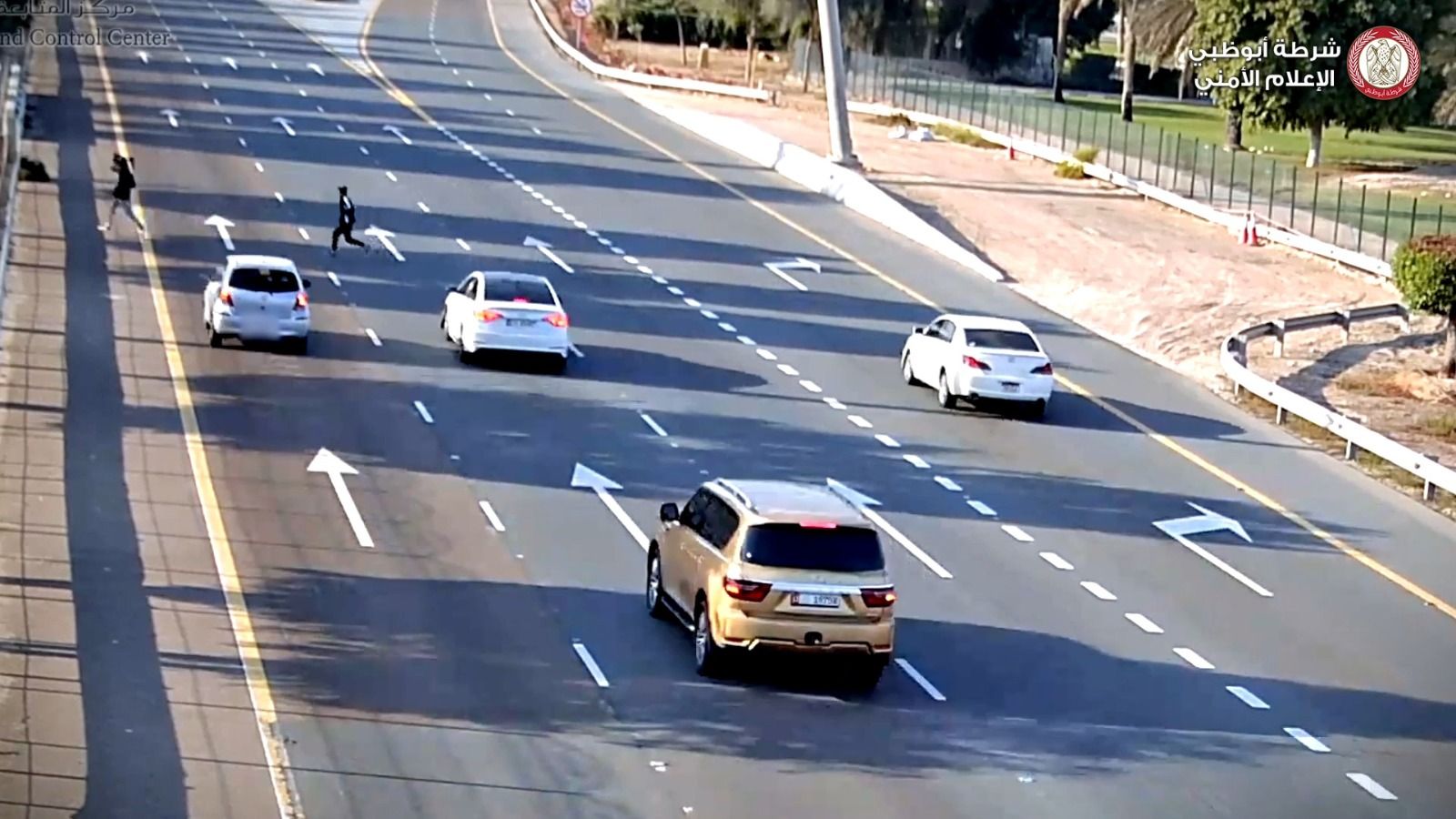 الامارات | شرطة أبوظبي تدعو السائقين والمشاة للالتزام بالعبور الآمن