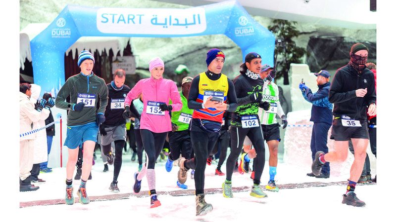 الامارات | غلق التسجيل في سباق دبي للجري الثلجي غداً