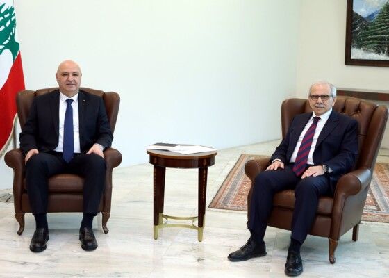 الرئيس عون يلتقي سلام قبيل جلسة مجلس الوزراء في قصر بعبدا