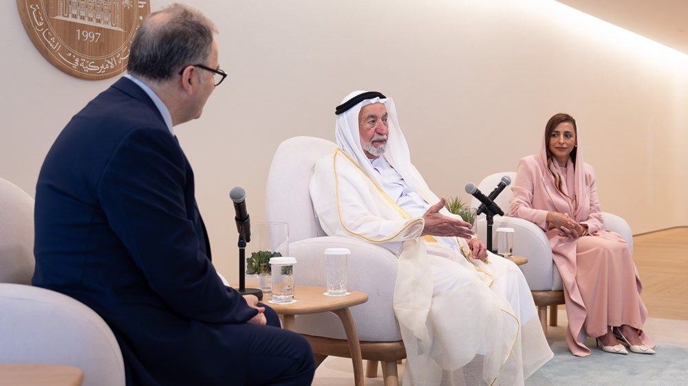 سلطان القاسمي يشهد توقيع مذكرة تفاهم بين الجامعة الأميركية في الشارقة ونظيرتها بالقاهرة